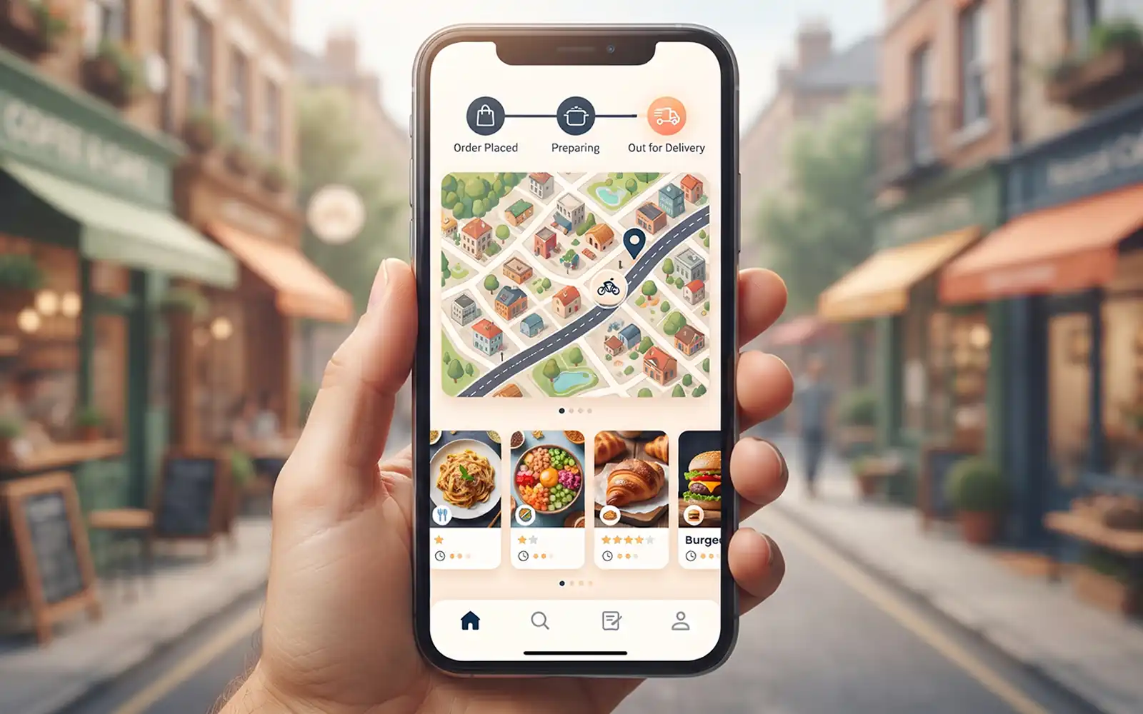 Local Delivery Platform mobile app